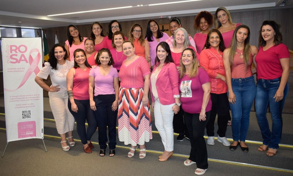 Outubro Rosa - Amagis e Amagis Saúde promovem encontro para promoção da campanha de conscientização